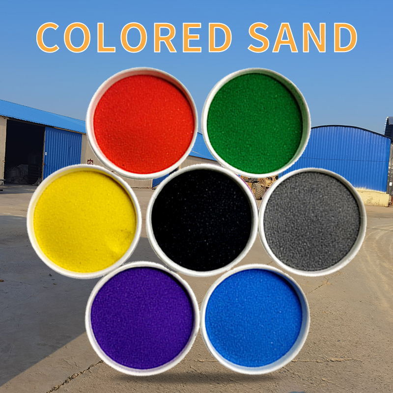 White Pure Sio2 silica sand price per Ton colored sand with multicolor acquariums sand