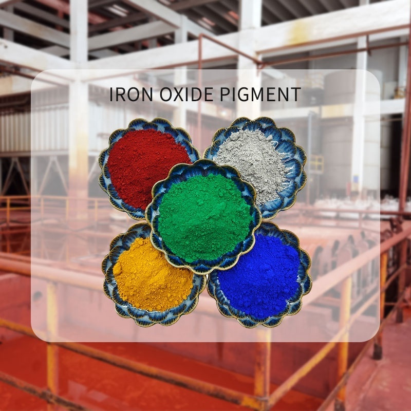 Wholesales Iron Oxide Pigments Red 110 used for cement Asphalt leather coatings paint rubber plastic paper red iron oxide powder