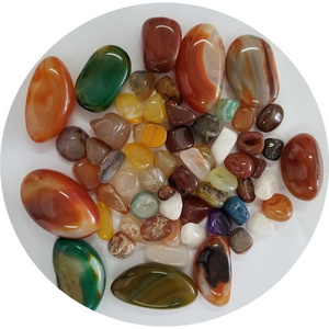 Tourmaline Chips Rose Raw Gem Carnelian Crystal Gravel Rough Green Tumbled Stones Natural Colors White Jade Agate Stone Price