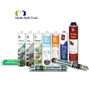 Adhesive sealant anti-crack mildew resistant glazing anthracite brilliant cement grey brown jasmine acrylic caulk sealant