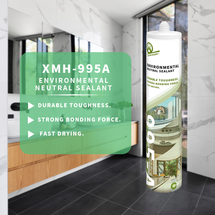 MH995A ms Sealant High Temperature Super Transparent Floor Caulking Ms Polymer Weather Proof Silicone Sealant Adhesive