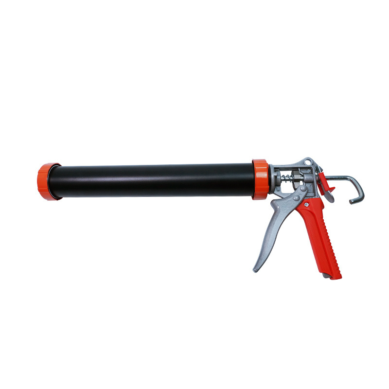 MH Sealant Gun Green Color 600ml Construction Tool Sausage Caulking Gun ABS Sealant Cartridge Applicator with Nozzles