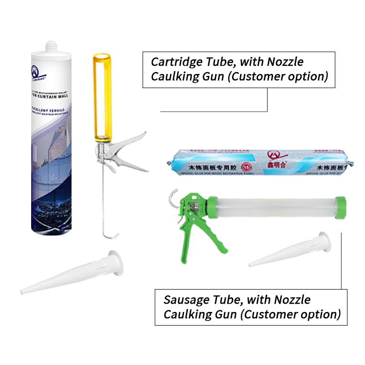 MH995A ms Sealant High Temperature Super Transparent Floor Caulking Ms Polymer Weather Proof Silicone Sealant Adhesive