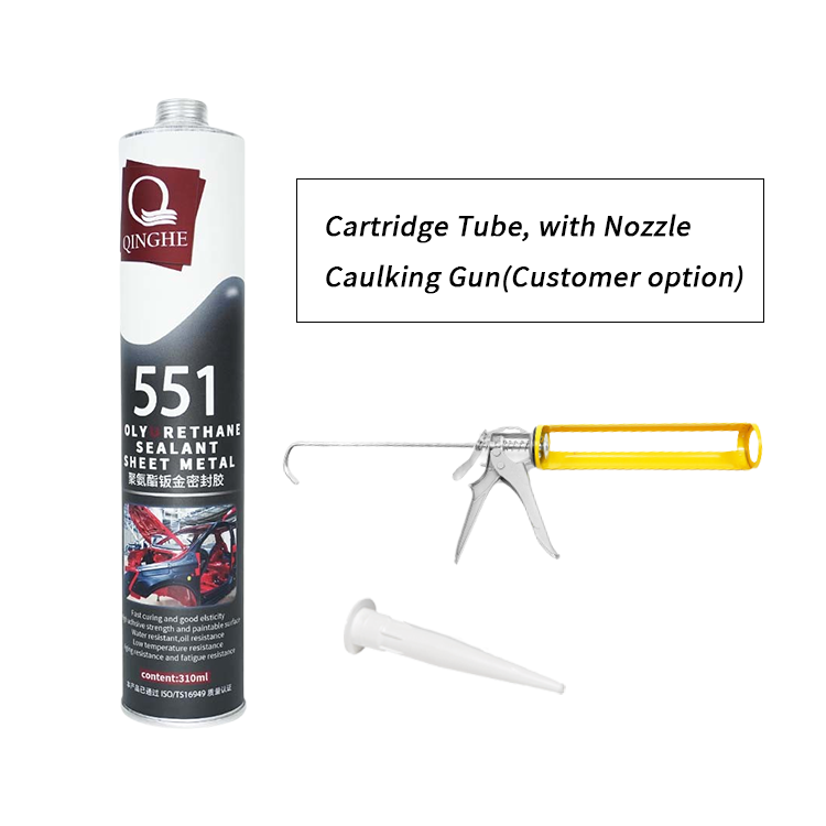 MH571A PU Sealant Auto Glass Repairment Adhesion Polyurethane Poliuretano Sellador Fast Curing Car Window Windshield Sealant