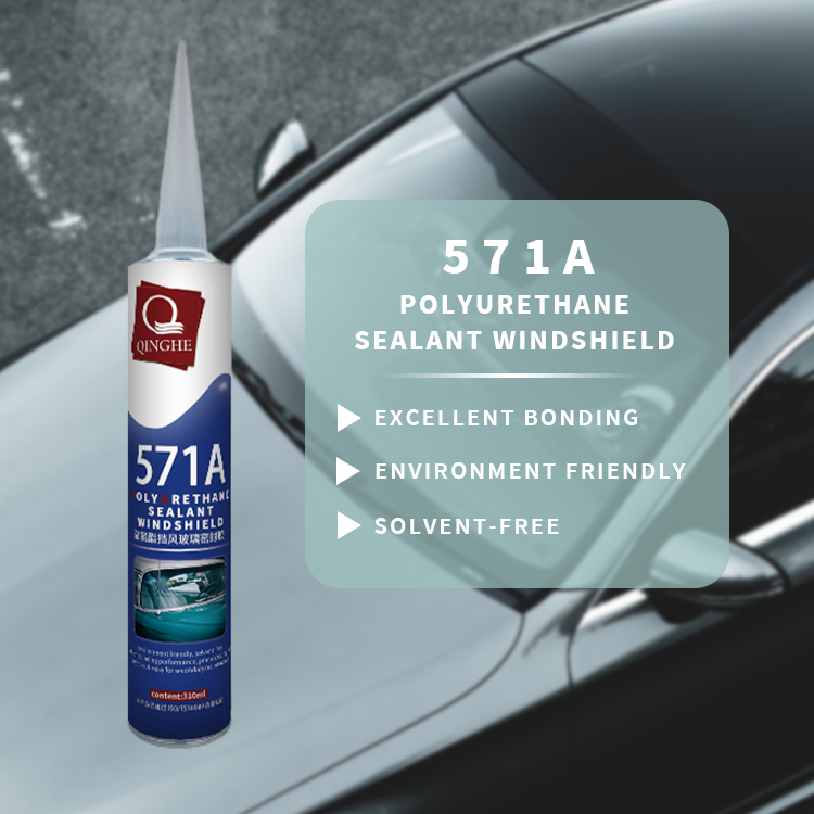 MH571A PU sealant customized black auto glass automotive car bus pu polyurethane adhesive windshield windscreen window sealant