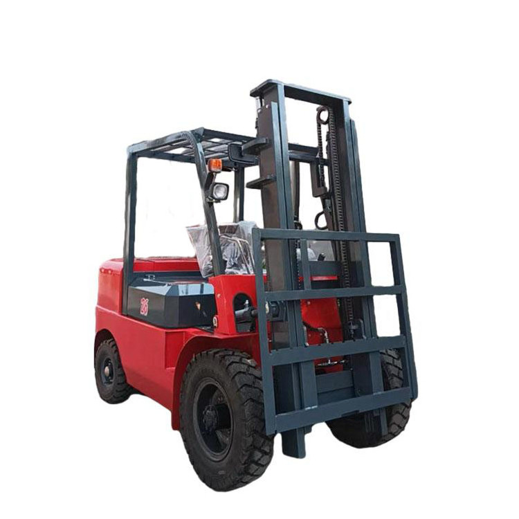 Outdoor 1.5 Ton Diesel Forklift Fully Powered Rough Terr Small Diesel Remote Control Crank Arm Forklift