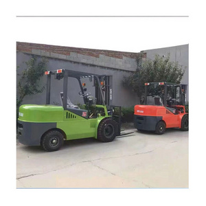 Outdoor Diesel Forklift Fully Powered Diesel All Terrain Forklift Electric High Ground Clearance Forklift