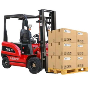 Warehouse Small Full Electric Self Lift Loading Forklift 1 Ton Mini Electric Pallet Truck Forklift Manual