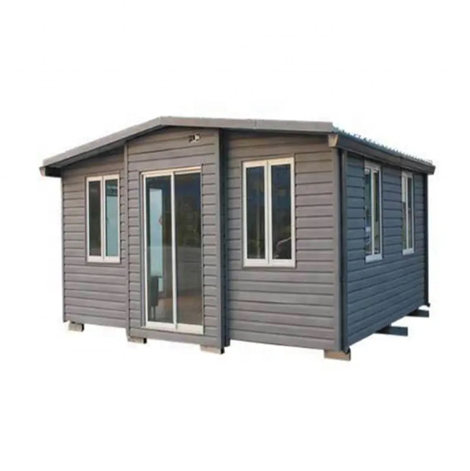 Foldable Building 2 Bedroom Portable Modular Home China Shipping 20ft 40ft Expandable Folding house