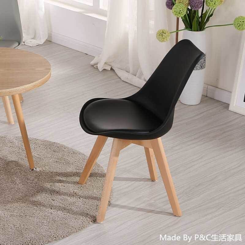 chair for cafe modern scandinavian dinning chairs tulip dining chair beige