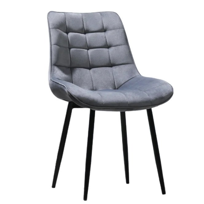 modern fabric chair high back metal leg chairs for elderly living room comfort velvet chair