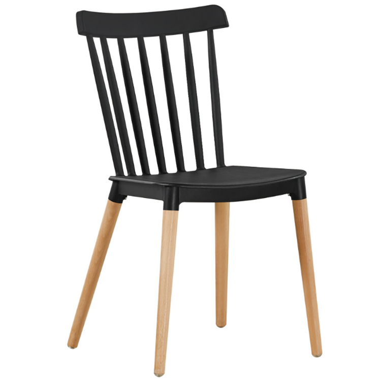 dining room chair styling salon french bistro chair sillas de plasticas nordic dining chairs with wood leg