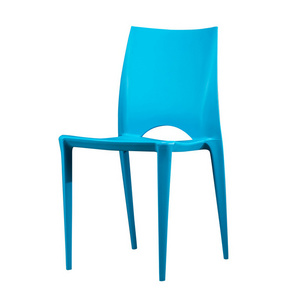 wholesale fancy blue plastic wide chairs modern resin injection molding chair cheap