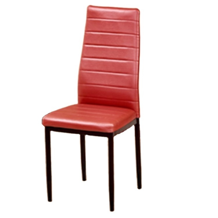 wholesale sillas comedor leather restaurant dining room chair leather accent chair hotel room high back dining chair