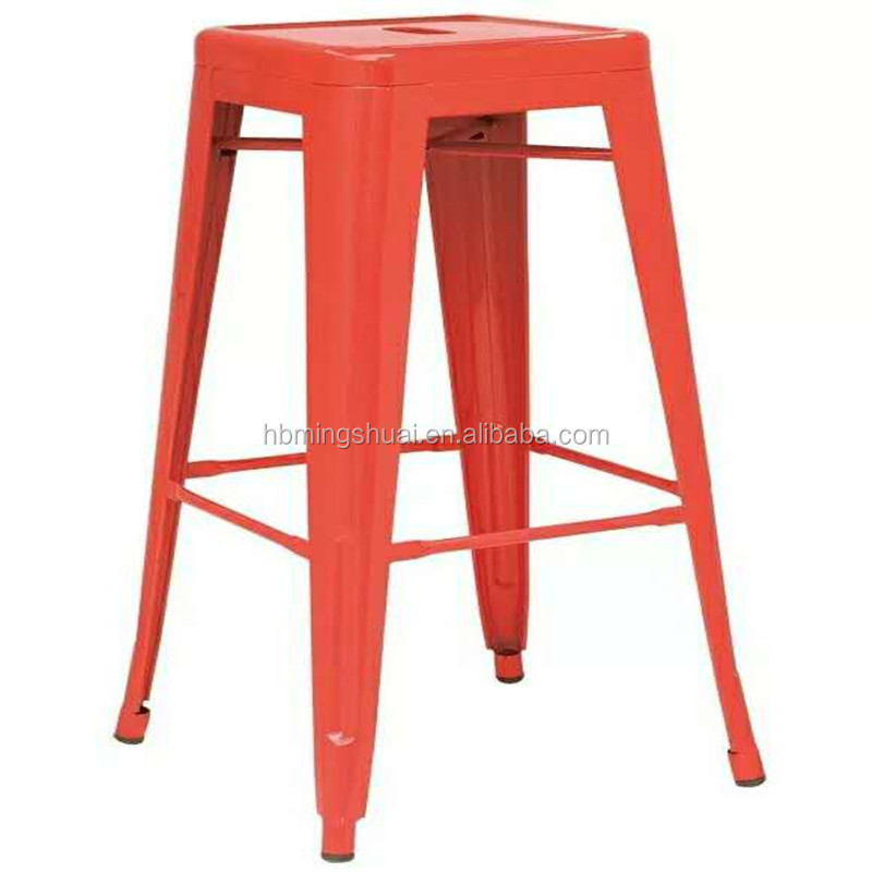 Retro Adjustable bar chairs outdoor stool chairs garden chair Metal Bar Stool