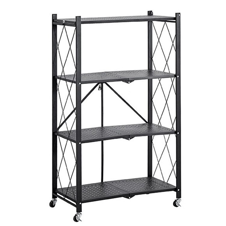 foldable table  book rack  Extendable store racks shelf metal supermarket shelves metal  shelf for home dining room  /kitchen