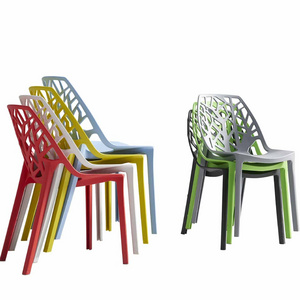 Nordic dining chairs sillas plasticas outdoor weeding chair armless plastic chairs price