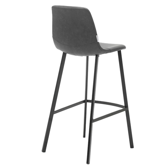 langfang cheap cushioned bar stools comfort heavy duty 4 metal legs high stools bar chairs modern velvet bar stools modern