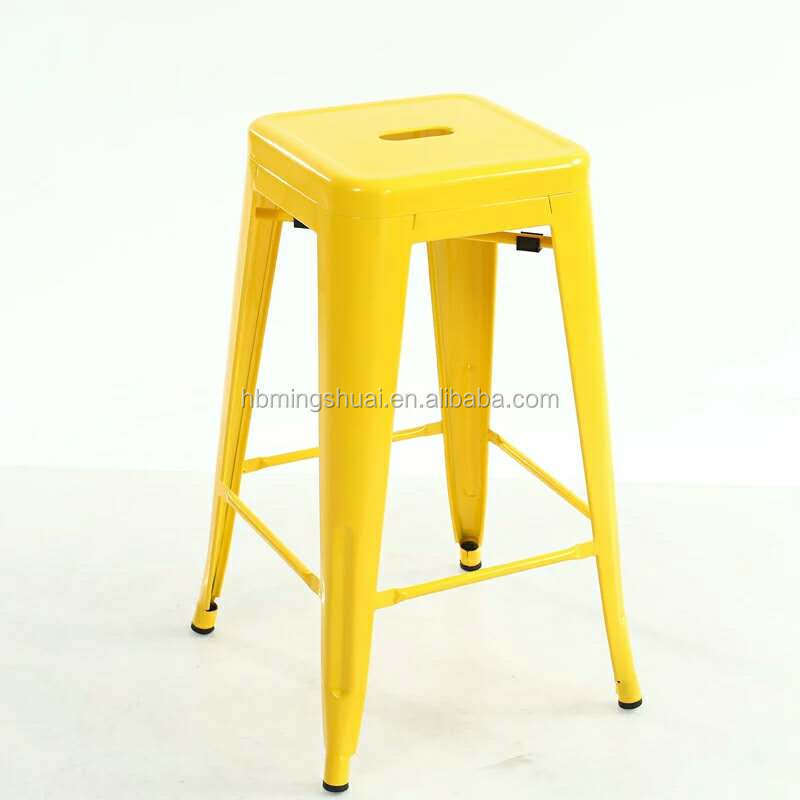 Retro Adjustable bar chairs outdoor stool chairs garden chair Metal Bar Stool