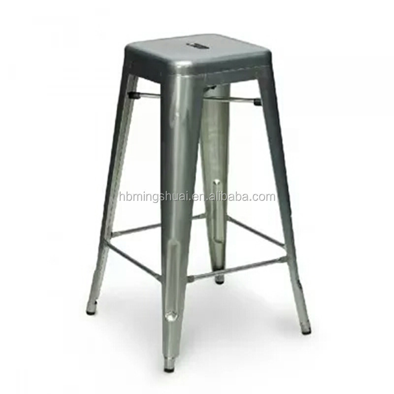 Retro Adjustable bar chairs outdoor stool chairs garden chair Metal Bar Stool