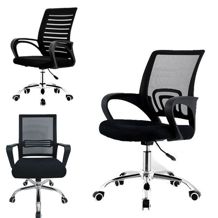 factory sells South African computer chairs home mesh breathable fancy screw lift office chair rotary adjustable high game stool