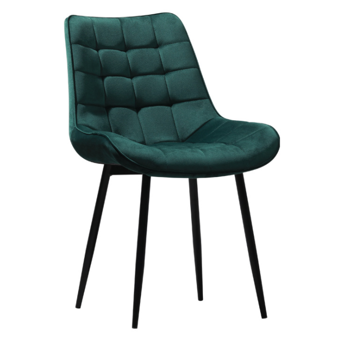 modern fabric chair high back metal leg chairs for elderly living room comfort velvet chair