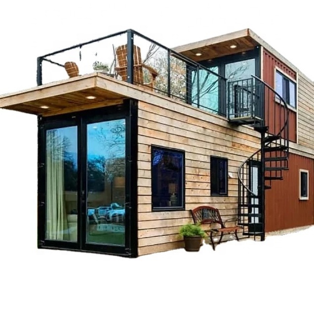 Steel Flat-packed 20feet Shipping Container House Frame