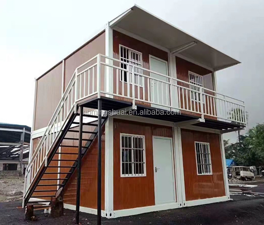 China cheap light steel structure villa extended mobile tiny house portable house