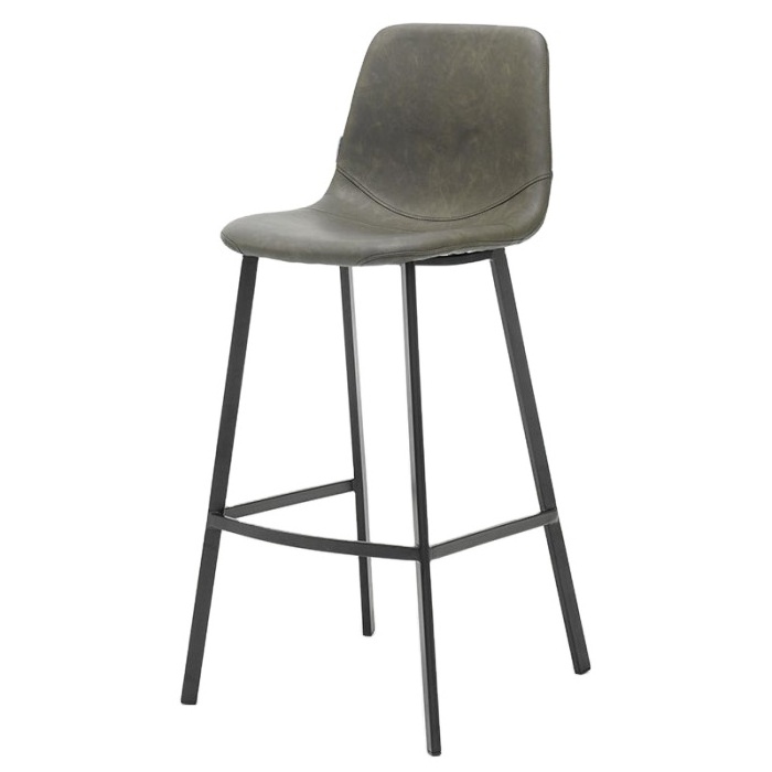 langfang cheap cushioned bar stools comfort heavy duty 4 metal legs high stools bar chairs modern velvet bar stools modern