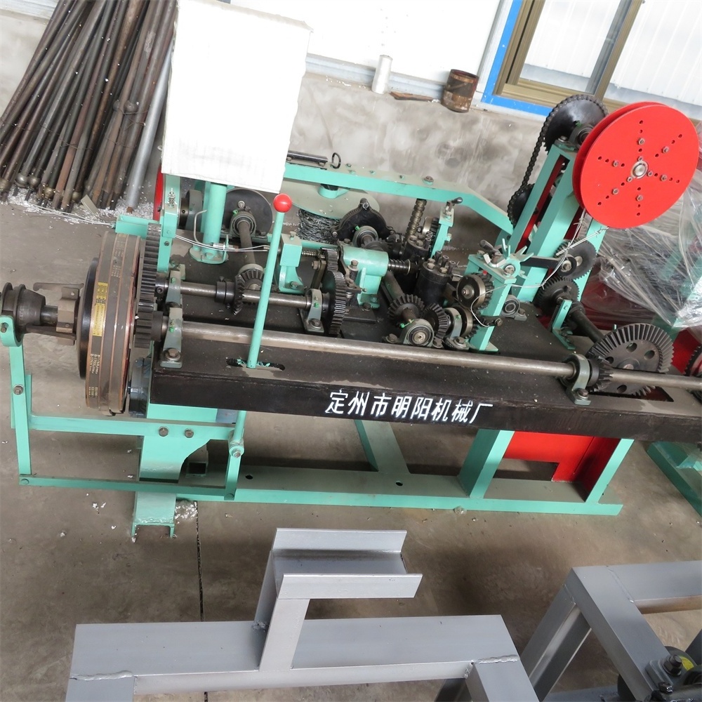 Cheap hot sale used razor blade barbed wire mesh making machine for sale