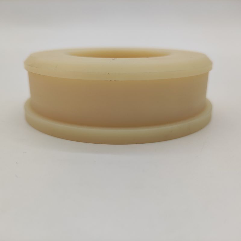 CNC machining Turning round nylon bushing sleeve roller,acetal POM wheel spacer machined service