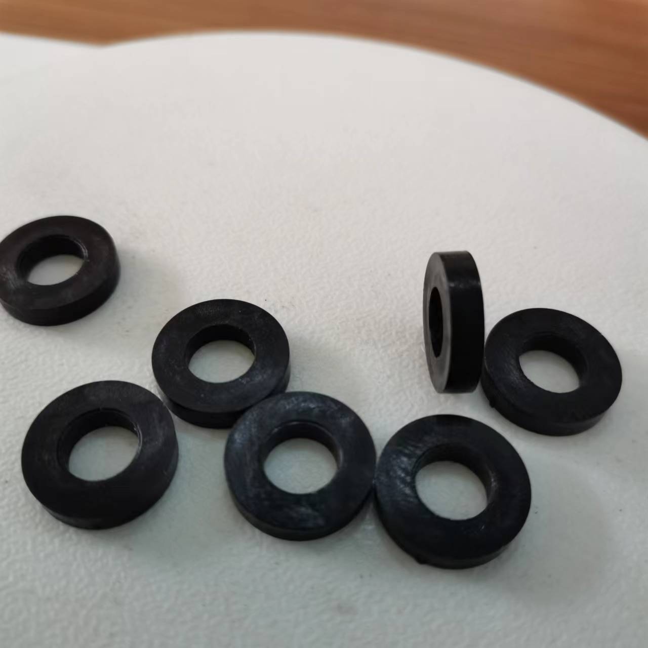 Custom Plastic spacer black/white Delrin /Nylon/Pom spacer