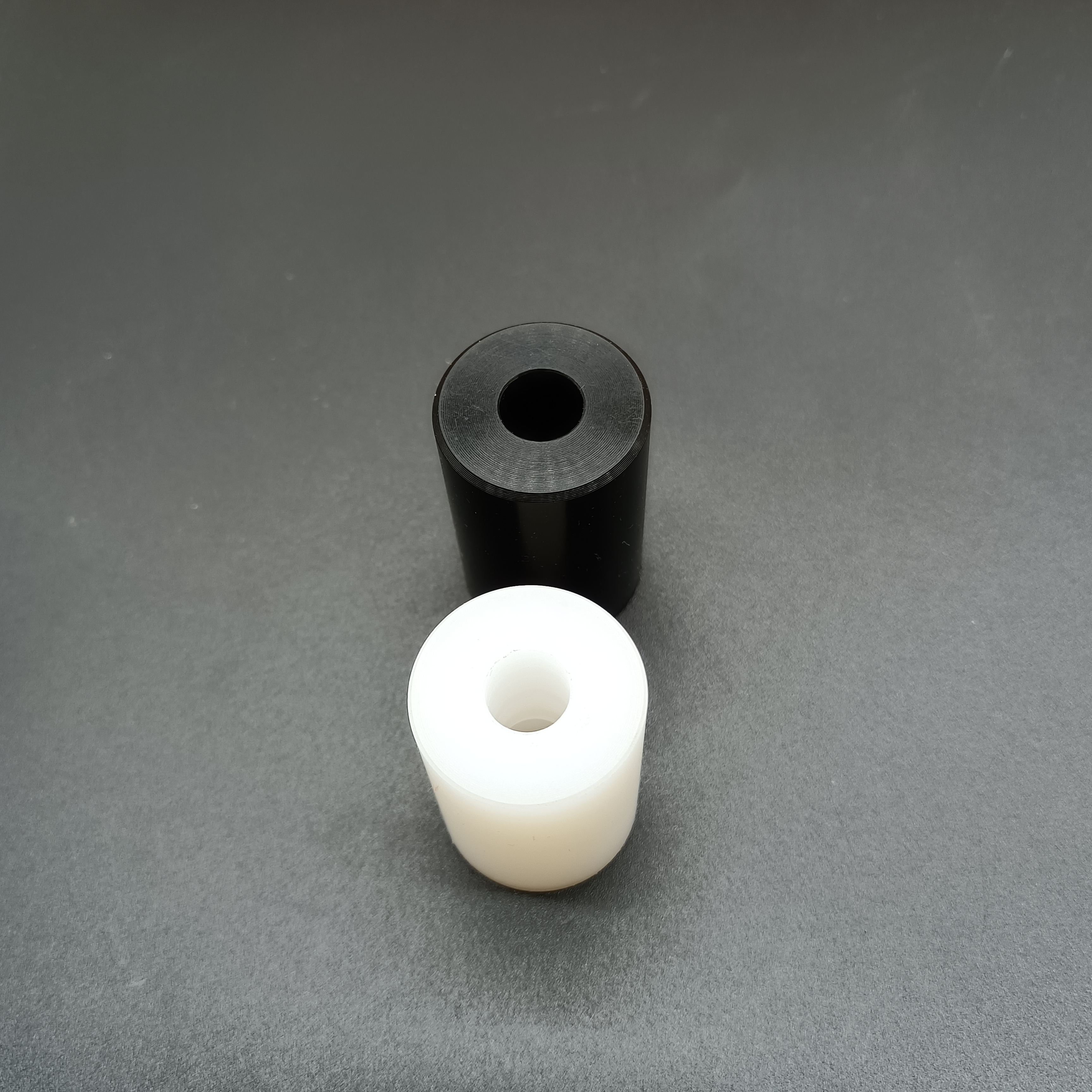 OEM/ODM Factory custom Cylindrical Plastic Nylon POM PTFE Spacers Tube Spacer bushing with thread