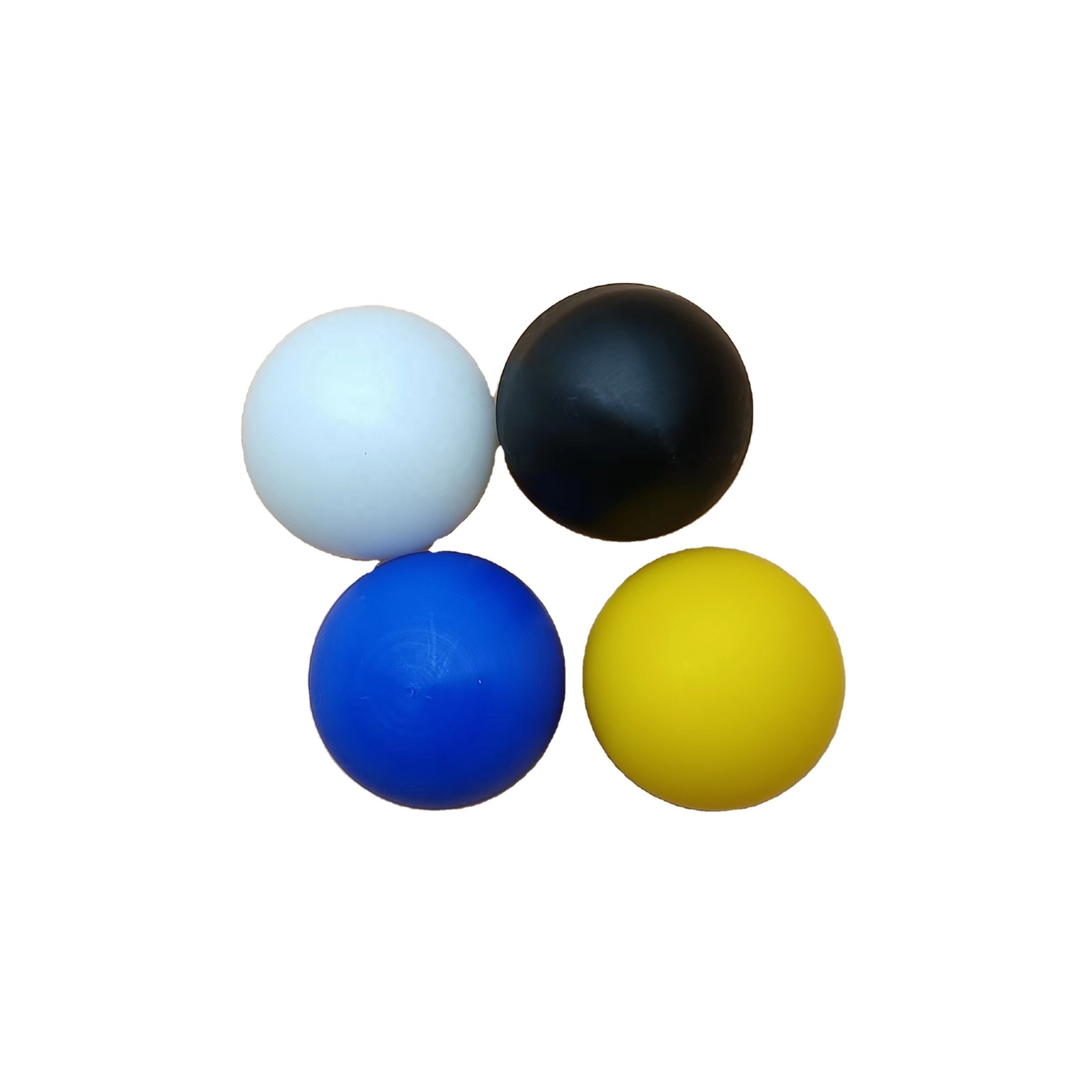 Factory custom high quality solid plastic ball large diameter nylon POM PP HDPE ball with hole