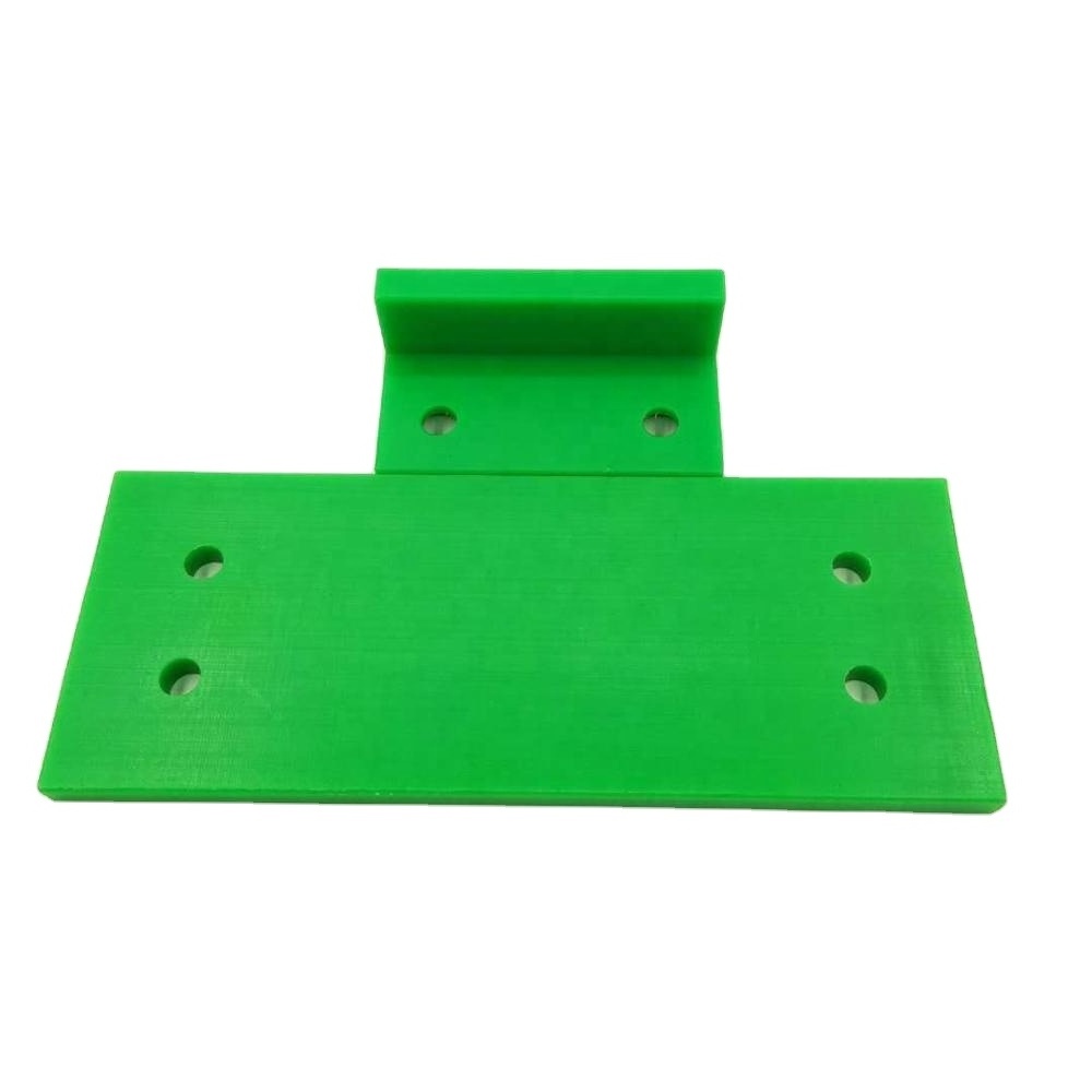 Cnc Machining Milling delrin POM UHMWPE  nylon HDPE PEEK slider washer Square block