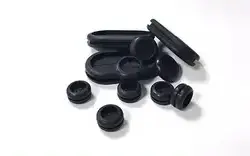 high temperature guard coil hole plugs cap cover curve cable uniseal high quality silicone rubber grommet