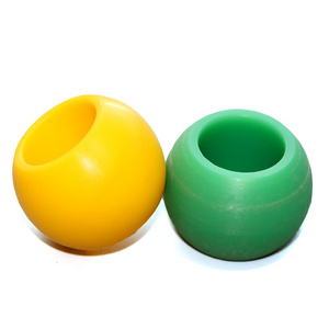 Factory custom high quality solid plastic ball large diameter nylon POM PP HDPE ball with hole