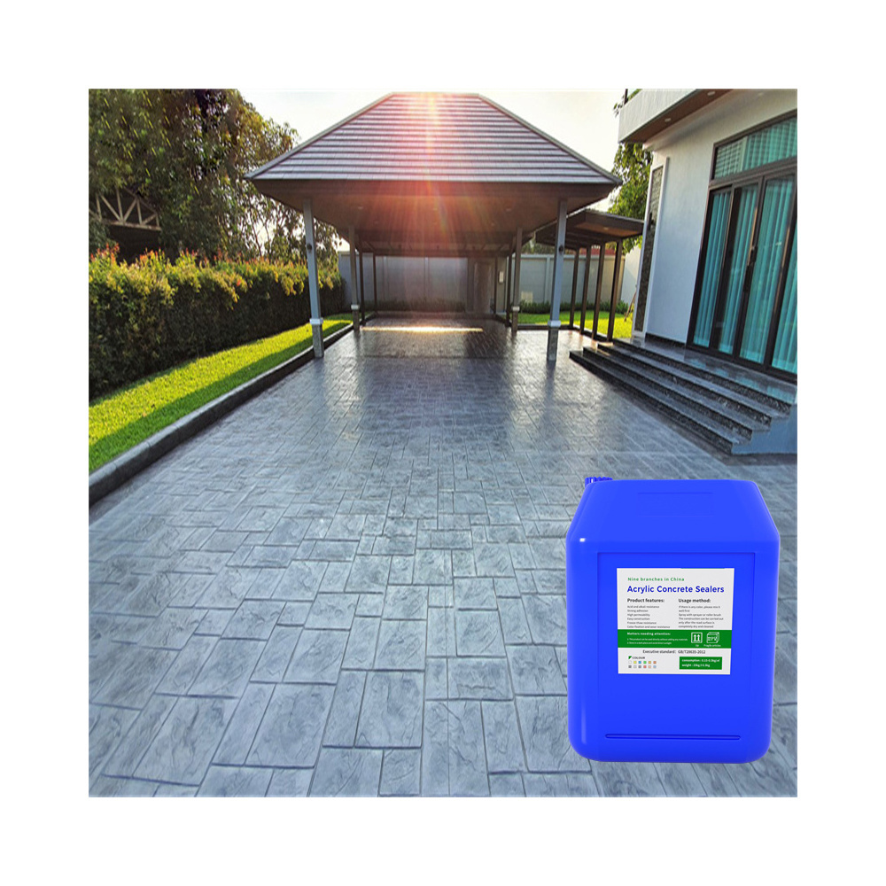 for outdoor surface and floors Concrete floor pavement surface polishing sealant protective brightening agent