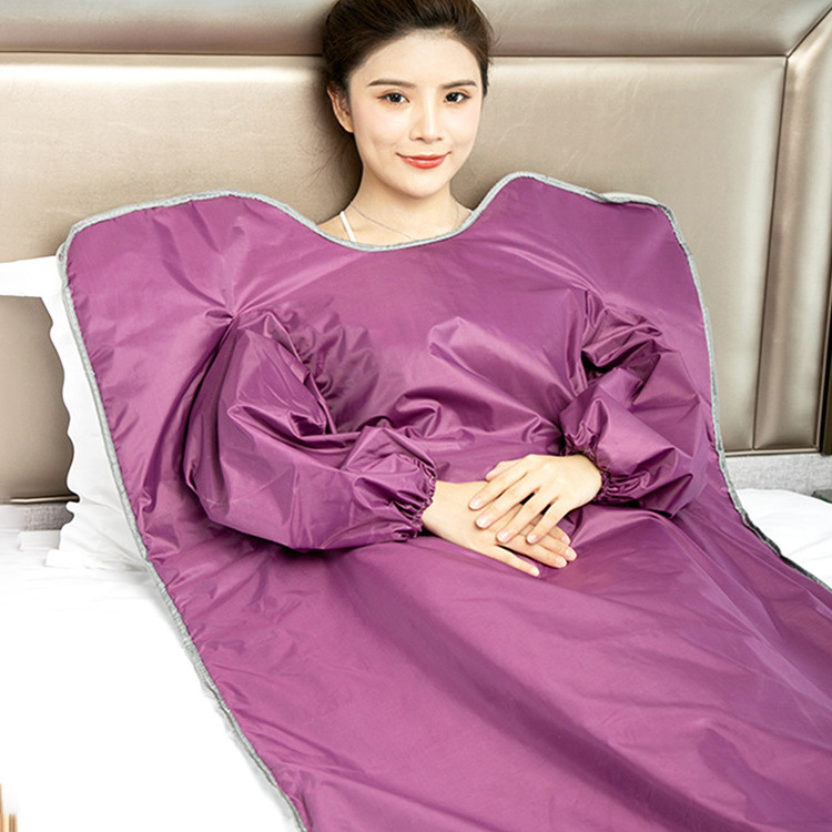 Hot Selling Acid Discharge Blanket /Infrared Body Sauna Slimming Blanket/Infrared Personal Sauna Blanket 2 Zone