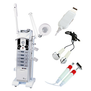 17 in 1 Facial Massager Beauty Machine Ultrasonic Vacuum Spray Galvanic Facial Machine