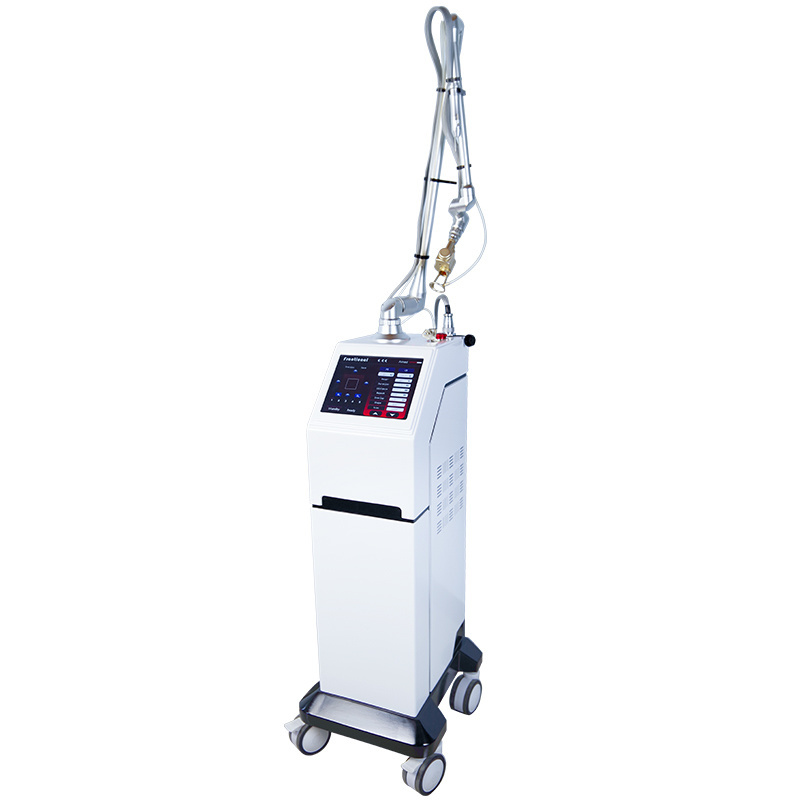 Commercial vertical 60W Korea fractional co2 laser for acne scars removal stretch mark removal