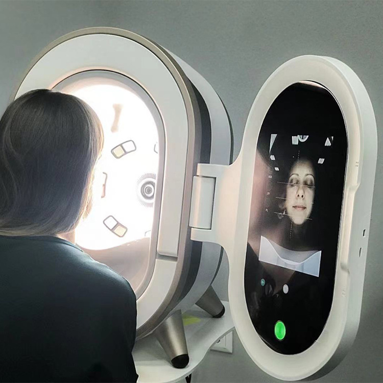 Newest Skin Analyzer Machine/Beauty Salon Skin Analyzer Machine/New Invention 3D Face Test Skin Analyzer Machine With Ipad