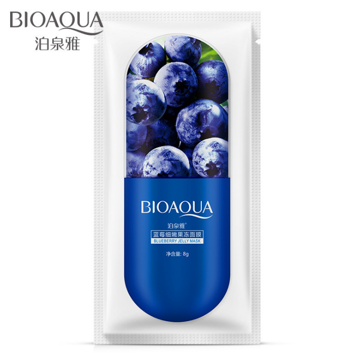 BIOAQUA Aloe plant jelly mask sleep mask cherry blossom Moisturizing Mask