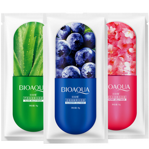 BIOAQUA Aloe plant jelly mask sleep mask cherry blossom Moisturizing Mask