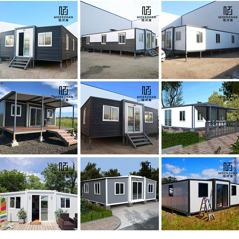 Hot Plans Modular Home Expandable Container House 20 ft Expandable House Convenient Prefab House With 2 Bedroom