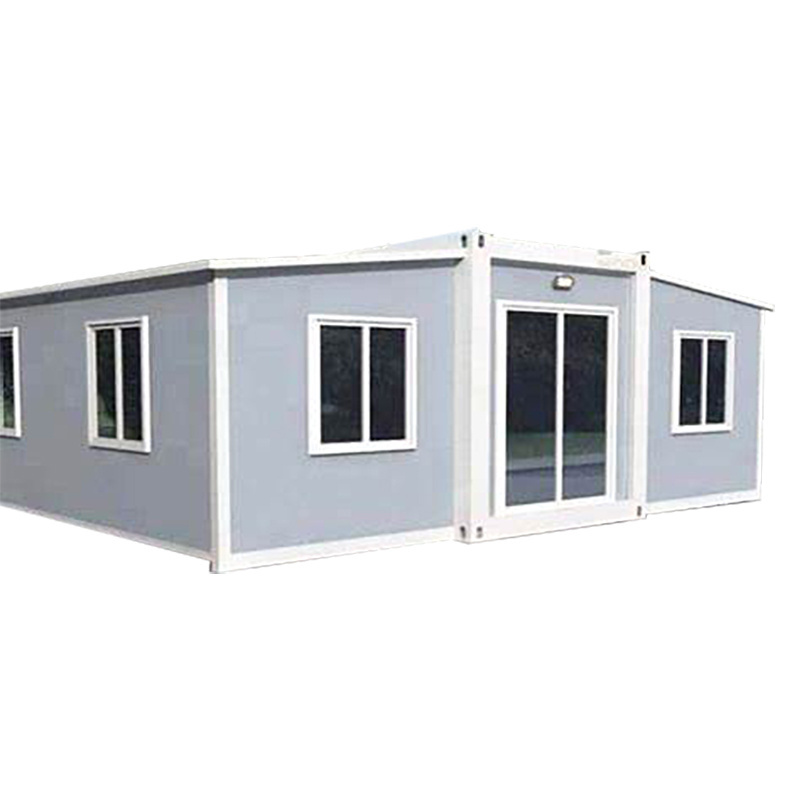 Prefabricated 20ft Australia 3 In 1 Folding Mobile Homes 3 Bedrooms One Bathroom 20ft Expandable Container House For Sale