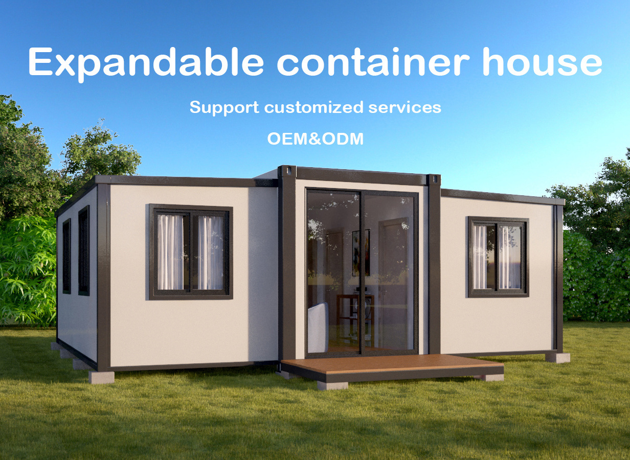 Prefab House Prices 3 Bedrooms Expandable Container House Holiday Prefabricated House Villa