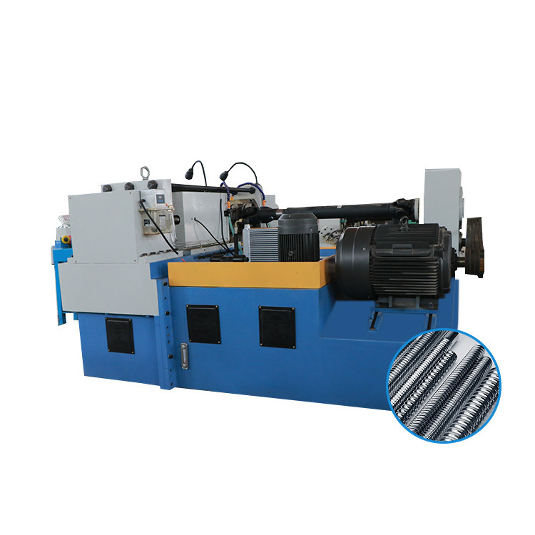 Bolt and nuts Automatic Rolling machine grape leaves rebar steel t thread making machine