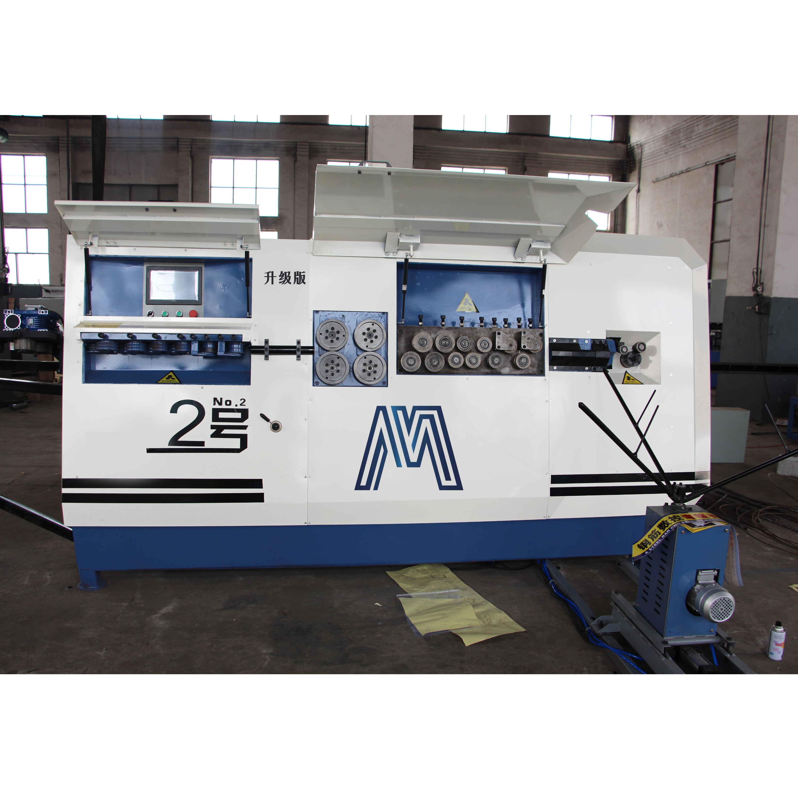 CNC steel wire rod stirrup bending machine