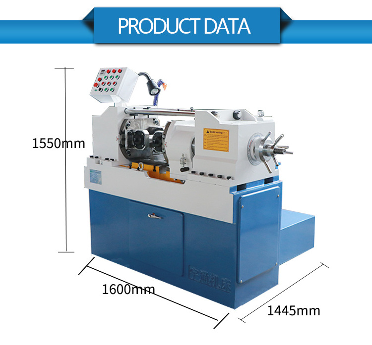 Fully automatic thread rolling machinery bolts and nuts screw making machine